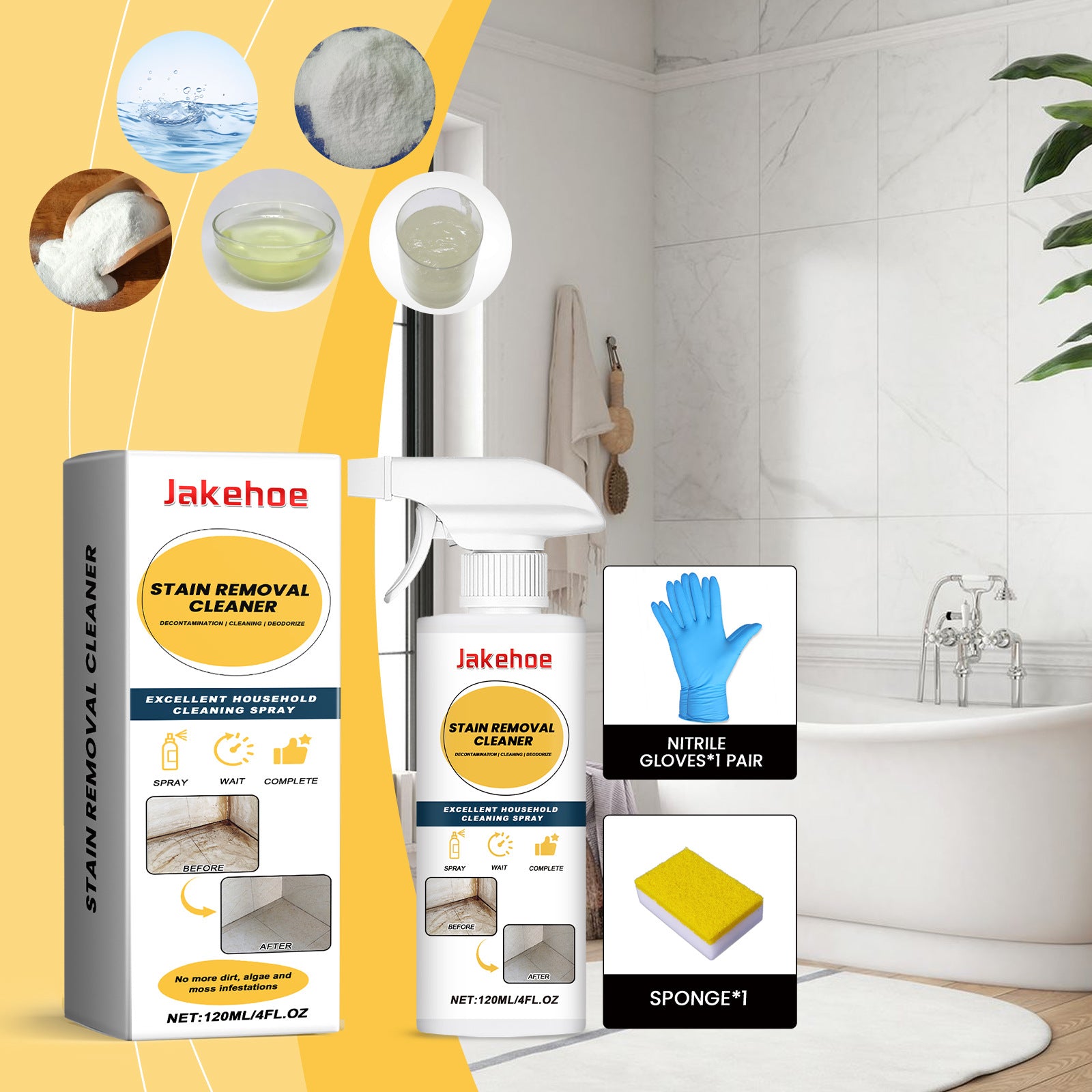 JAKEHOE Cleaner Cleaning Dirt Household Tile Gap Refrigerator Sealing Strip Sink Multi-purpose Cleaning